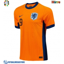 Fotballdrakt Herre Nederland Wout Weghorst #9 Hjemmedrakt EM 2024 Kortermet